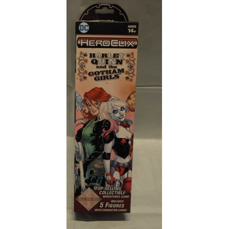 HARLEY QUIIN  e Gotham Girls Bloster Pack miniatures WIZKIDS