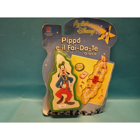 Pippo fai da Te Amici Disney Gioco da Tavolo MB Vintage Nuovo