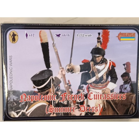 French Curassiers Summer Dress Figures Soldatini 1/72 Art94 Strelets