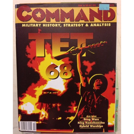 TET 68 - XTR Command Mag -18 - Wargame included NEW Unpunched