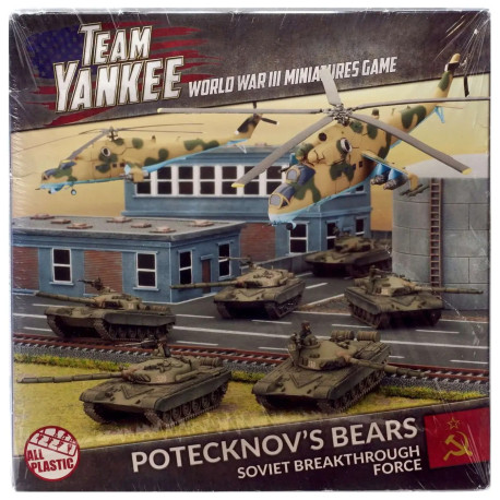 Team Yankee Potecknov's Bears - set 11 Miniatures - English ed. - GF9