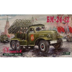 BM-24-12 Rocket Volley System URSS - plastic kit 1/72 Omega-K