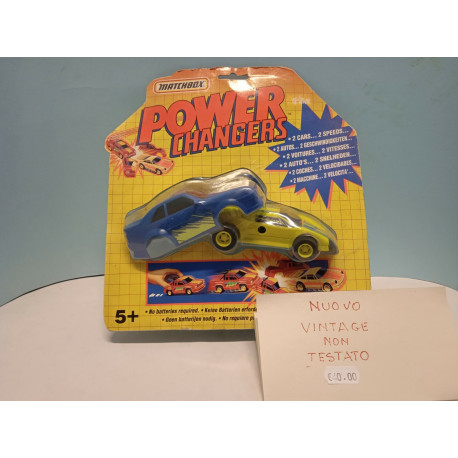Power Changers 2 Auto a batterie non incluse Matchbox Vintage
