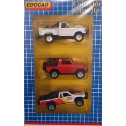 Collectors Cassette Pick-up Set 3 Vehicles ab. 1/64 EDOCAR