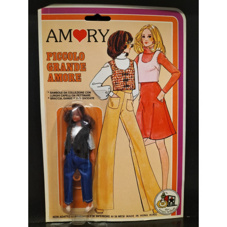 Amory Bambola  Snodabile 11 cm. GiD Vintage Nuova