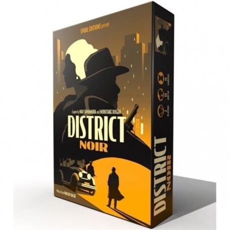District Noir - Gioco da Tavolo in Italiano - Studio Supernova