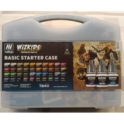 Vallejo Game Color Set BASIC STARTER CASE WIZKIDS 40 colori 8 ml. - Vallejo