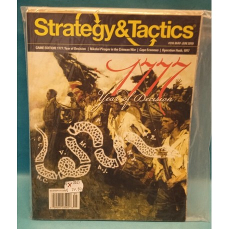 Strategy & Tactics 1777 Years of Decision -316 Historical Game Vintage Nuovo