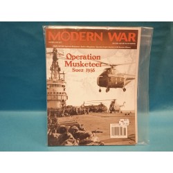 Operation Musketeert Suez 1956 Modern War -32 - Wargame + Magazine - oop New