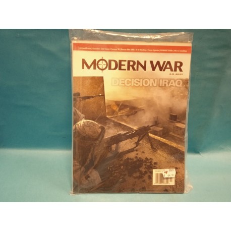 Decision Iraq Modern War -6 - Wargame + Magazine - OOP New