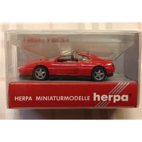 FERRARI 348 TS - RED - 1/87 - Herpa