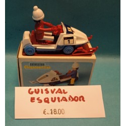 Chiquicerillas Chiquival Esquidor Motoslitta e Personaggio 574 Guisval Vintage