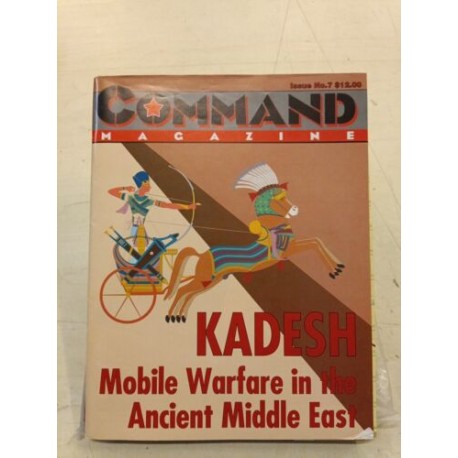 KADESH - XTR Command Mag -7 - Wargame included NEW Unpunched