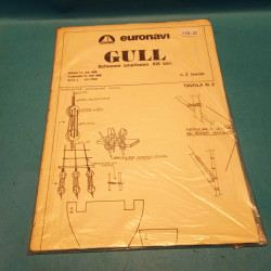 Gull Schooner Americano Art 7002 disegni Costruttivi Modellismo Navale Euronavi