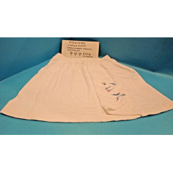 Gonnellino Tennis Cotone di Maglina  TG.42  Adidas '70-80 Vintage Nuovo