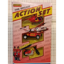Fire Engine Vigili del Fuoco set 3 veicoli - 1/64 EDOCAR