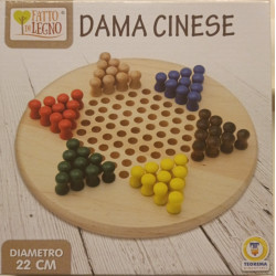 Dama Cinese in legno - Gioco da Tavolo - Gioco Classico
