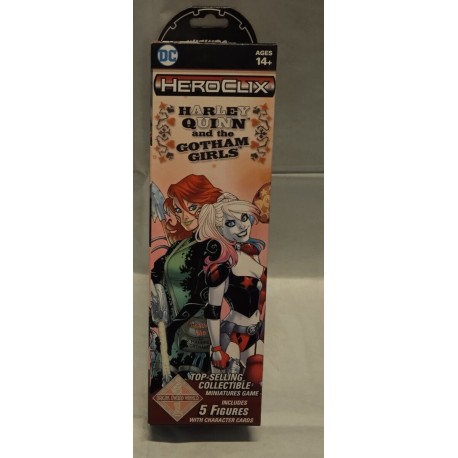 Marvel Heroclix Harley Quin e Gotham Girls Bloster Pack miniatures  Hero Clix