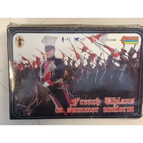 French Uhlans Summer Dress Napoleonic War Figures Soldatini 1/72 Art102 Strelets