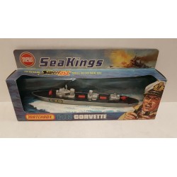 Sea King Nave K302 Corvette Die Cast Metal 1-200 Matchbox 1976 Vintage