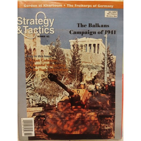 The Balkans Campaign of 1941 - English Wargame St&T Strategy & Tactics -182