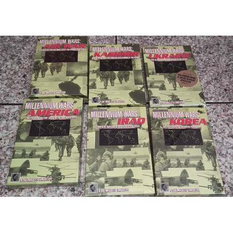 Millennium Wars Six-Pack - Set 5 Wargame and 1 expansion - OSS Wargame LN