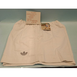 Calzoncini Tennis di Cotone Bianchi Taglia 44 Adulto  Adidas Vintage Nuovo