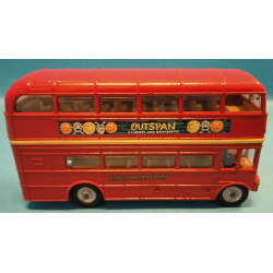 Bus a Due piani Rosso Outspan Die Cast Metal Scala 1/50 Corgi Toys Classic