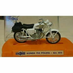 Honda 750 Police  - Mercury die cast bike model made in Italy '70