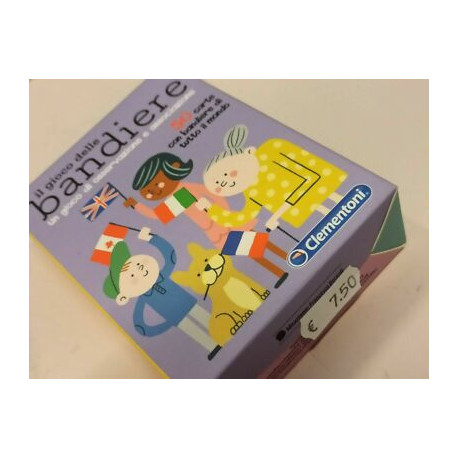Il Gioco delle Bandiere Gioco da Tavolo in Italiano Clementoni