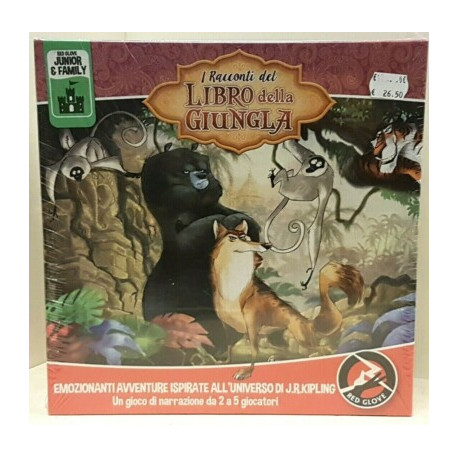 I Racconti del libro della Giungla Gioco da Tavolo Red Glove