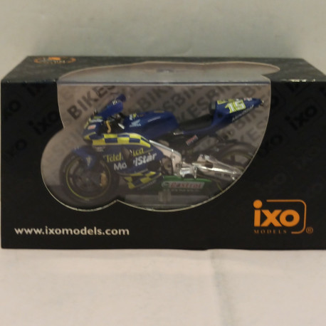 Honda RC211V Moto Bike Die Cast Metal -15 S. Gibernau Scala 1/24 Ixo Model