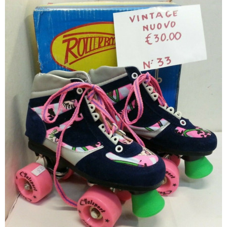 Pattini con Scarponcino Sportivo  N33 Sport Roller Boy Vintage