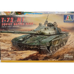 T72 M1 Soviet Battle Tank Plastic Model Kit 1/35 Cod 251 Italeri