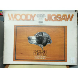 Puzzle 500 pz. Woody Jigsaw Animal Illustretor English Pointer DOM 30x43 cm.N°02