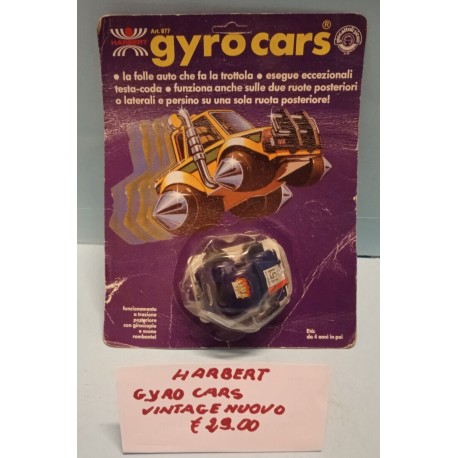 Gyro Cars  Auto Trottola Plastic model Harbert Vintage Nuovo