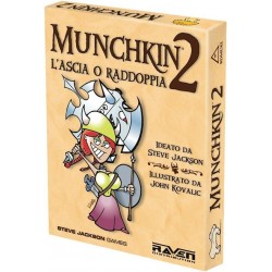 Munchkin 2 L'ascia o raddoppia espansione Gioco da Tavolo in Italiano Raven