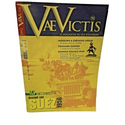 Vae Victis -92 Suez 1956  - Rivista in francese con Wargame