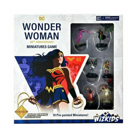 DC COMICS HEROCLIX Wonder Woman 80th Anniversary Miniatures game