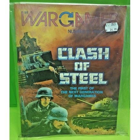 Wargamer Clash of Steel WWII - Rivista in Inglese con Wargame