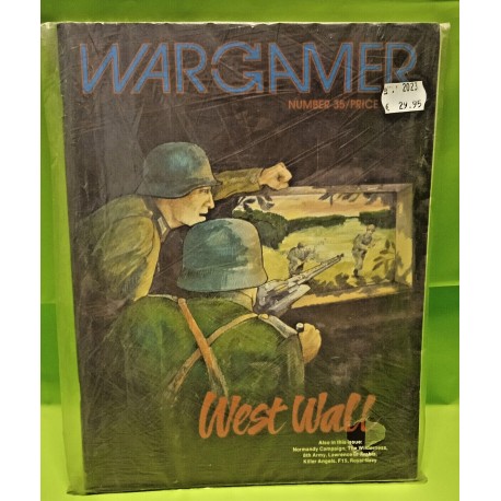 Wargamer -35 West Wall WWII - Rivista in Inglese con Wargame