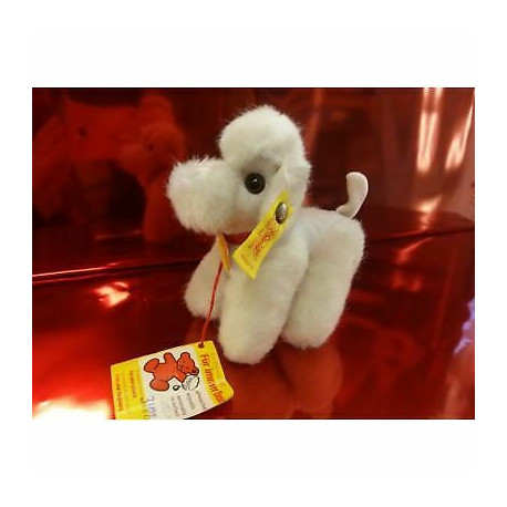 Steiff  - Whitey - Barboncino - Peluches  - Vintage - 12cm. - 1980
