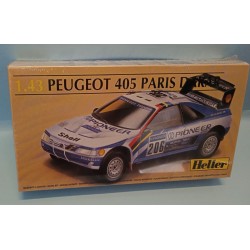Peugeot 405 Paris Dakar  Plastic Model Kit 1/43  Cod 80190 Heller